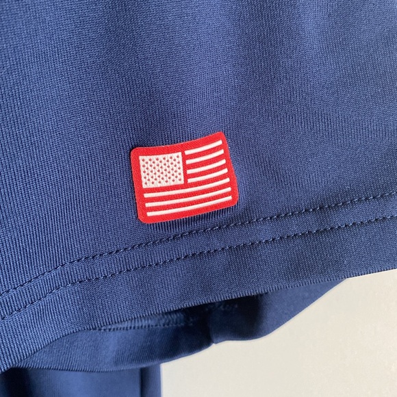 Navy blue under armor collared shirt - Picture 8 of 8